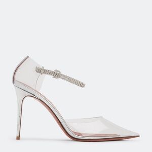 AMINA MUADDI Ursina glass pumps